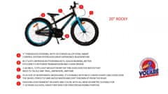 Volare Rocky Junior 20 palcový chlapčenský bicykel, sivooranžový