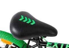 Amigo Extreme Junior 16 palcový bicykel, zelená čierna