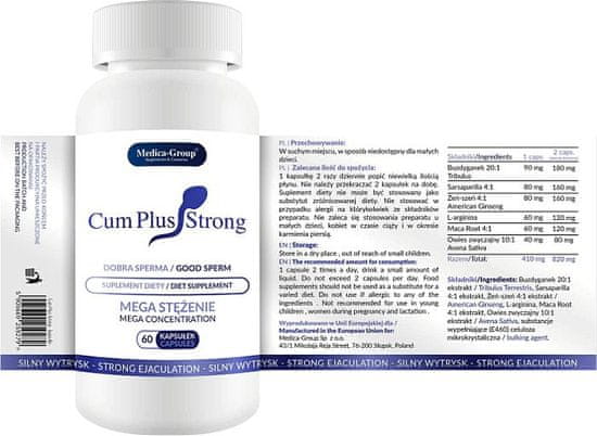 Cum Plus Strong spermií zväčšenie penisu dlhé pohlavia tablety s potenciou terapie doplnok pre mužo erekey 60 Cumplus