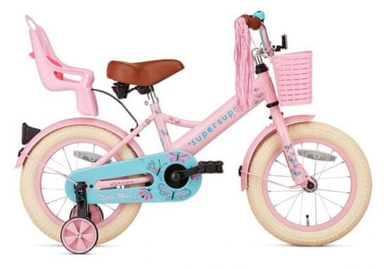 Supersuper Little Miss 14 palcový dievčenský bicykel