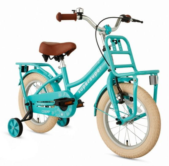 Supersuper Cooper 14 palcový dievčenský bicykel