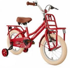 Supersuper Cooper 14 palcový dievčenský bicykel, červený