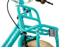 Cooper 16 palcový dievčenský bicykel, tyrkysová