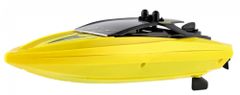 Teddies Motorový čln/loď do vody RC plast 22 cm žltý