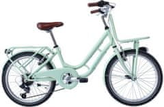 Wings Retro 22 palcový dievčenský bicykel, zelený