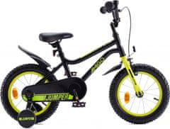 Amigo Jumper 14 palcový chlapčenský bicykel, čierno-žltý