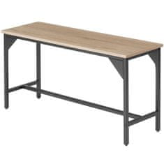 tectake Zostava stola a lavičiek Bolton 2+1 - Industrial svetlé drevo, dub Sonoma