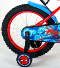 MARVEL Spider-Man 16 palcový chlapčenský bicykel, modro-červený