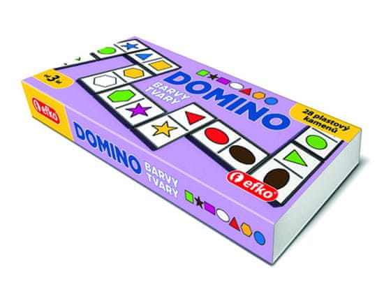 EFKO Domino Farby a tvarydetská hra pre najmenších