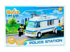 Mikro Trading Stavebnice BuildMeUp, Policajná stanica 134 ks v krabici