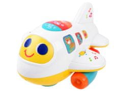 JOKOMISIADA Veselé interaktívne lietadlo pre bábätko ZA1494