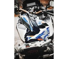 Nexx Helma na moto X.Vilijord Taiga white/blue vel. XL