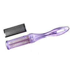 DIVINE cosmetics Pilník na nohy 18,5 cm, fialový