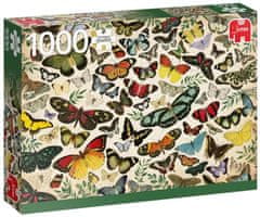 Jumbo Puzzle Plagát s motýľmi 1000 dielikov