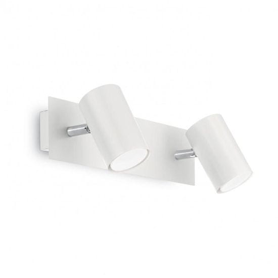 Ideal Lux Bodové svietidlo Ideal Lux Spot AP2 bianco 156736 2x50W biele