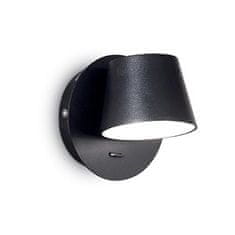 Ideal Lux LED Nástenné bodové svietidlo Ideal Lux Gim AP1 nero 167121 čierne