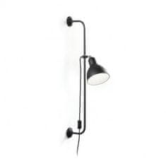 Ideal Lux Nástenná lampa Ideal Lux Shower AP1 nero 179643 čierna