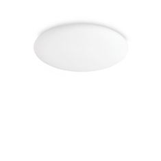 Ideal Lux LED Stropné a nástenné svietidlo Ideal Lux LEVEL PL D60 261188 24W 2100lm 3000K IP20 58,5 cm biele