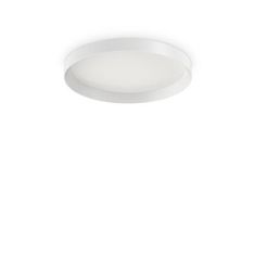 Ideal Lux LED Stropné prisadené svietidlo Ideal Lux FLY PL D35 4000K 270289 18W 2800lm 4000K IP40 35cm biele