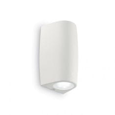 Ideal Lux Vonkajšie nástenné svietidlo Ideal Lux Keope AP2 147772 biele