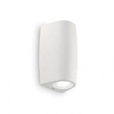 Ideal Lux Vonkajšie nástenné svietidlo Ideal Lux Keope AP1 147765 biele