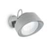 Vonkajšie nástenné svietidlo Ideal Lux Tommy AP1 grigio 145327 sivé