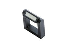 AZZARDO LED Vonkajšie nástenné svietidlo AZzardo Frame wall dark grey AZ2132 8W 800lm 3000K IP54 18,5 cm tmavo šedé