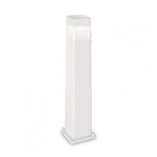 Ideal Lux Vonkajšie stĺpikové svietidlo Ideal Lux Elisa PT1 big bianco 187877 80cm biele