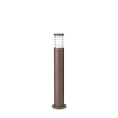 Ideal Lux Vonkajšie stĺpikové svietidlo Ideal Lux Tronco PT1 Big Coffee 163741 E27 1x60W IP44 80,5 cm hnedé