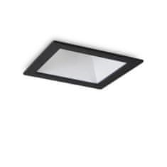Ideal Lux LED Zápustné bodové svietidlo Ideal Lux Game Square Black White 192406 11W 850lm 3000K IP20 hranaté čierno-biele