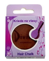 DIVINE cosmetics Náhradná krieda na vlasy 5 g, hnedá