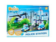 Mikro Trading Stavebnice BuildMeUp, Policajná stanica 308 ks v krabici