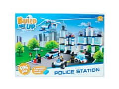 Mikro Trading Stavebnice BuildMeUp, Policajná stanica 494 ks v krabici