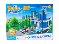 Mikro Trading Stavebnice BuildMeUp, Policajná stanica 201 ks v krabici