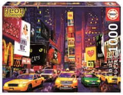EDUCA Svietiace puzzle Times Square, New York 1000 dielikov