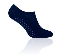 Športové pánske ponožky s protišmykovým ABS chodidlom GRAFITTO (tmavosivá) 41-43