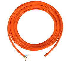 Blow Napájací kábel PVC 3x1,5 mm 10 m oranžový