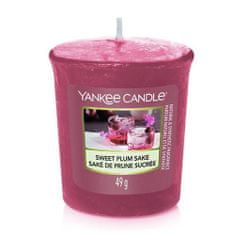 Yankee Candle Sviečka , Sladké slivkové saké, 49 g