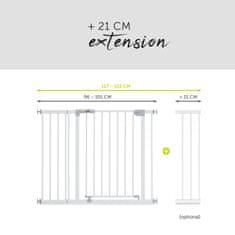 Hauck Open N Stop+21cm extension white