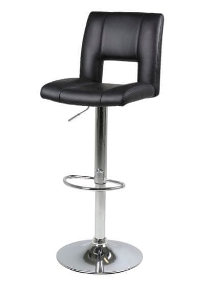 Design Scandinavia Barová stolička Larry (Súprava 2 ks)