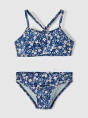 Name it Modré dievčenské kvetované dvojdielne plavky name it Felisia 74