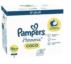 Pampers Coconut Pure 18x42 ks