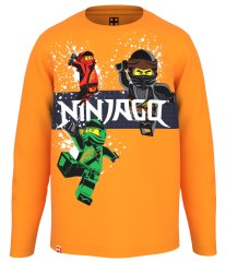 LEGO Wear chlapčenské tričko Ninjago LW-12010467 oranžová 110
