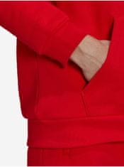 Adidas Červená pánska mikina s kapucou adidas Originals M