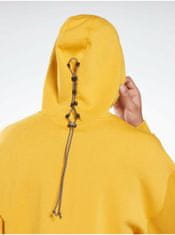 Reebok Mikiny s kapucou pre mužov Reebok - žltá XL