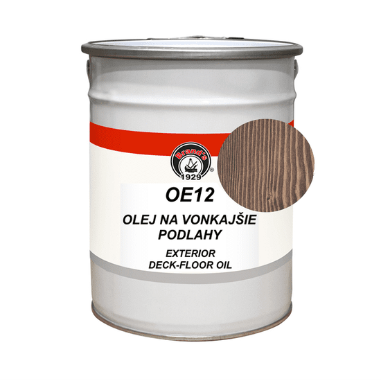 Brand’s 1929 OE12 DECK-FLOOR OIL odtieň 901 eben - exteriérový podlahový olej na drevo