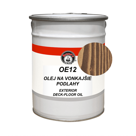 Brand’s 1929 OE12 DECK-FLOOR OIL odtieň 631 orech tmavý - exteriérový podlahový olej na drevo