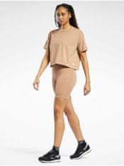 Reebok Tričká s krátkym rukávom pre ženy Reebok Classic - hnedá L