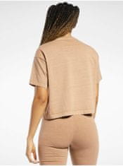 Reebok Tričká s krátkym rukávom pre ženy Reebok Classic - hnedá XL