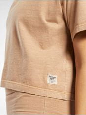 Reebok Tričká s krátkym rukávom pre ženy Reebok Classic - hnedá L